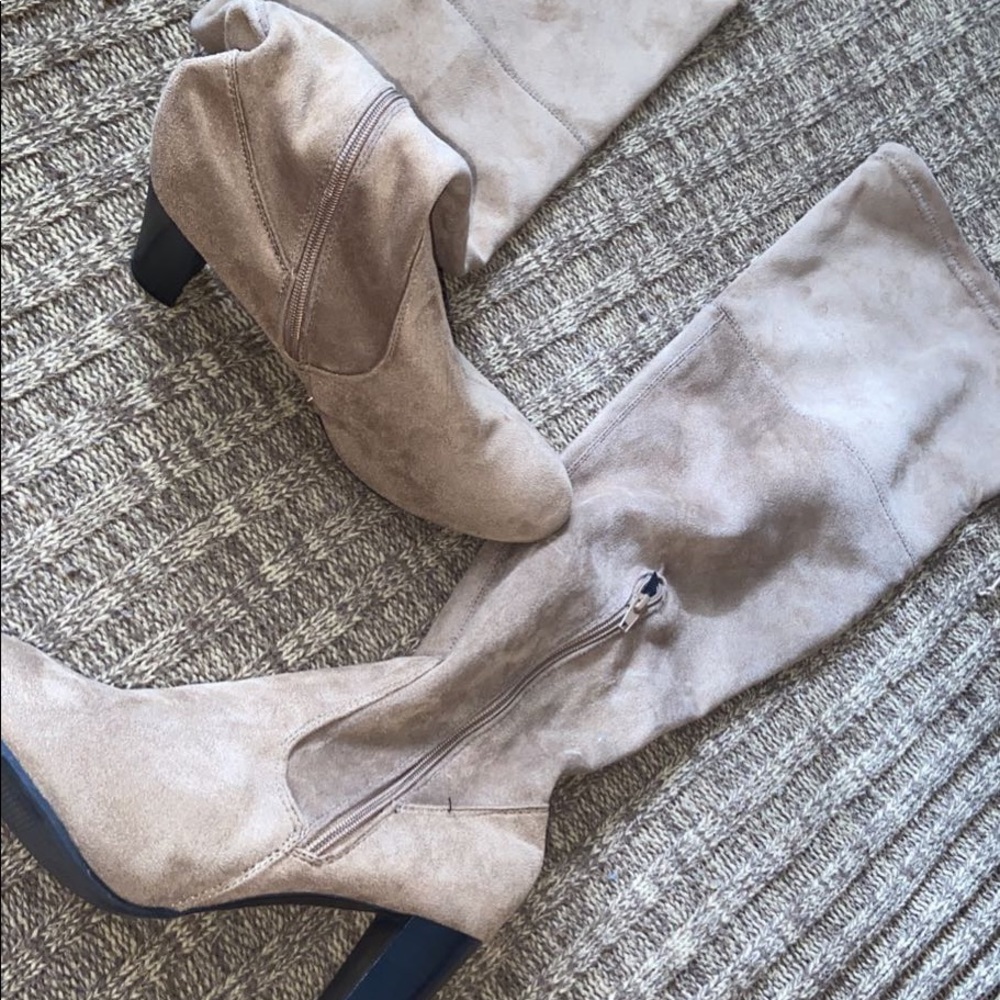 Knee high boots